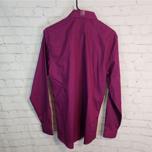 Men's JF J.Ferrar longsleeve dress shirt, size Medium - Picture 4 of 4